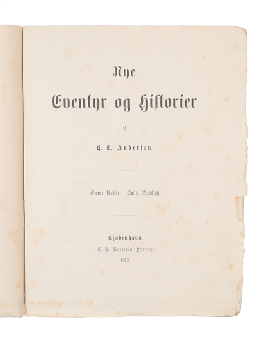 Nye Eventyr og Historier. 3 Series, 10 collections. [All that was issued, fully complete i.e. (1. Række, (1.)-4. Samling + Anden Række, (1.)-4. Samling + Tredie Række, Ny Samling & Anden Samling).