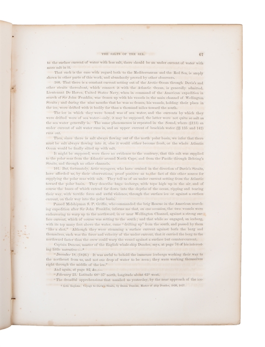 Explanations and sailing directions to accompany the Wind and current charts, approved by Captain D.N. Ingraham, chief of the Bureau of ordnance and hydrography, and pub. by authority of Hon. Isaac Toucey, secretary of the Navy.