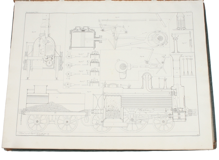 Atlas von LXXVIII Platen, behoorende bij de Handleiding tot Kennis der Waterbouwkunde.